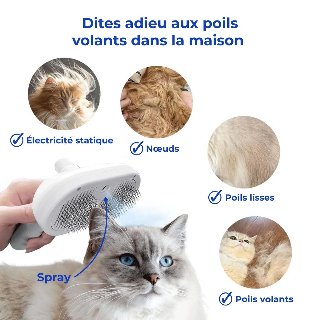Touffy™ - Brosse 3 en 1 pour Animaux