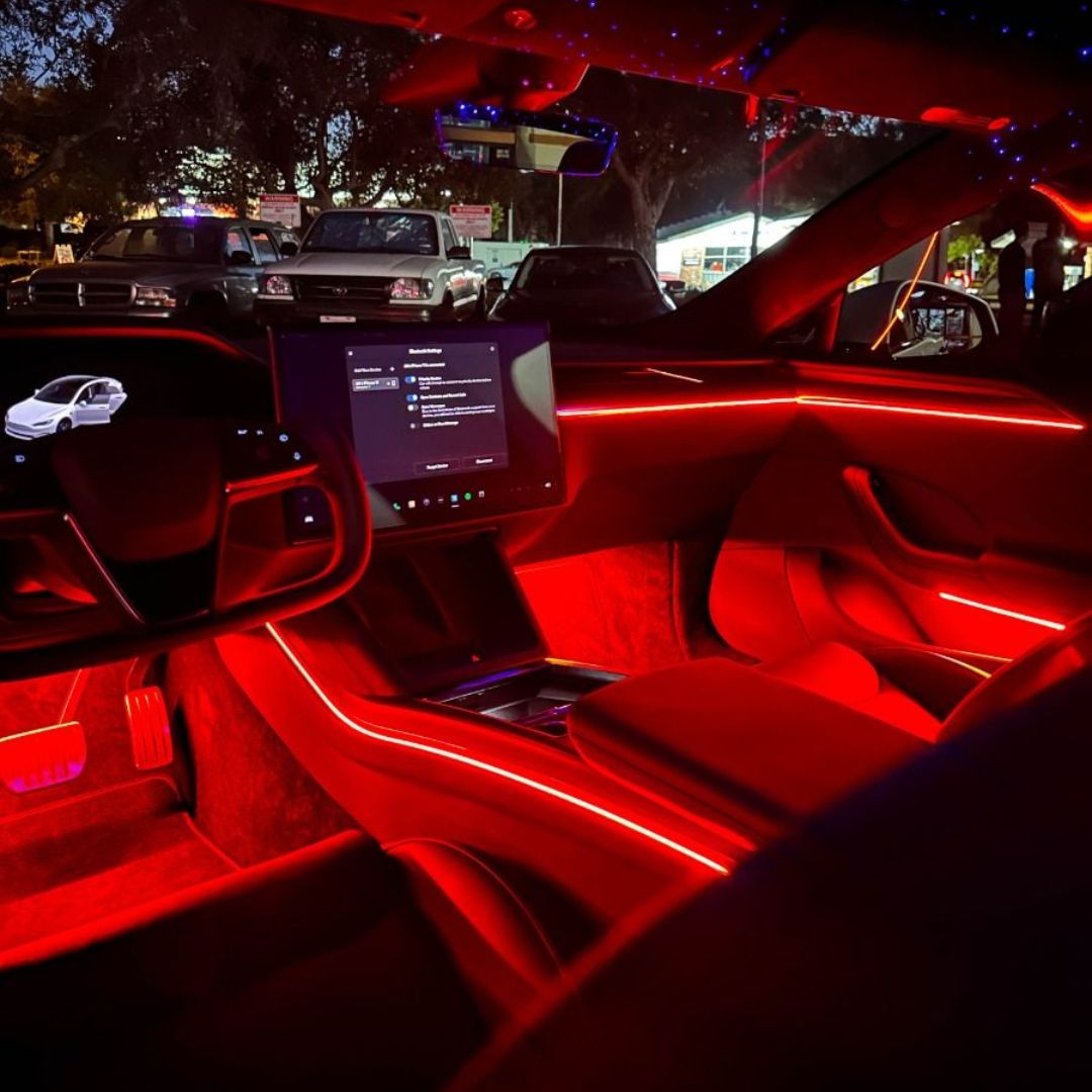 Luxeo™ - Bande LED Personnalisable pour Voiture