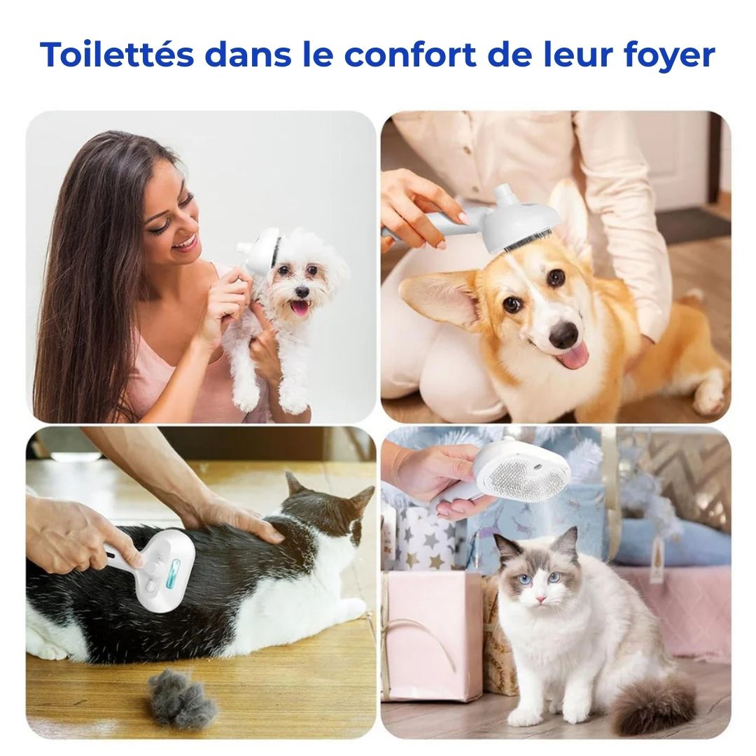 Touffy™ - Brosse 3 en 1 pour Animaux