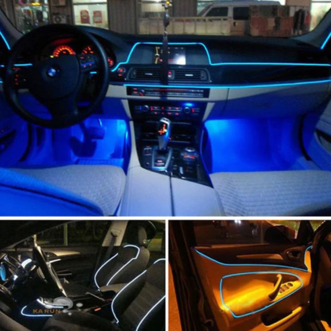 Luxeo™ - Bande LED Personnalisable pour Voiture